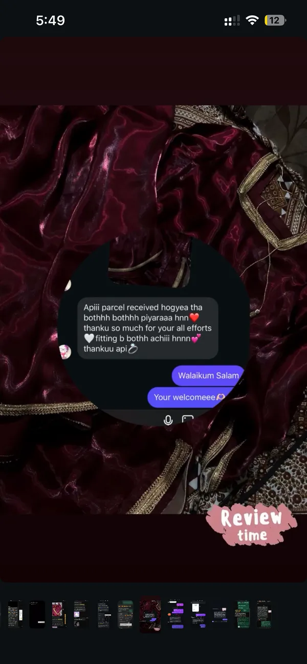 Customer review